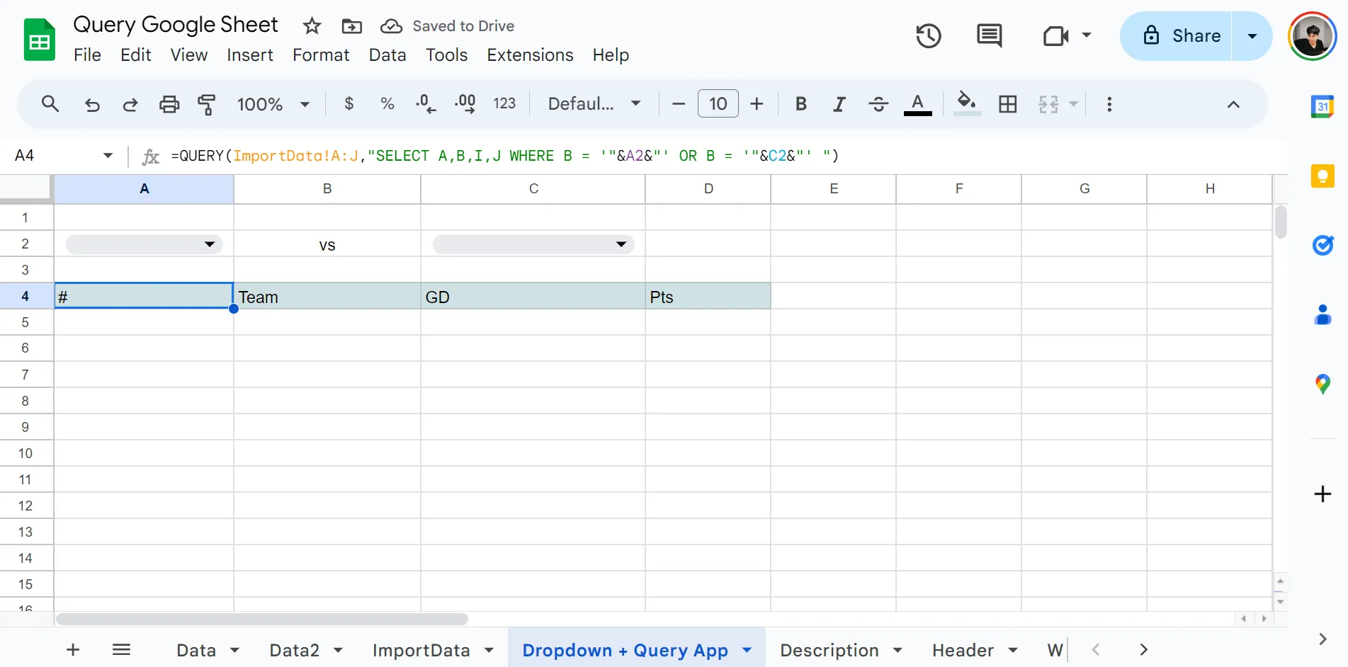 ดึงข้อมูลแบบ Dynamic Query ด้วยการดึง Cell มาอยู่ใน SELECT Statement